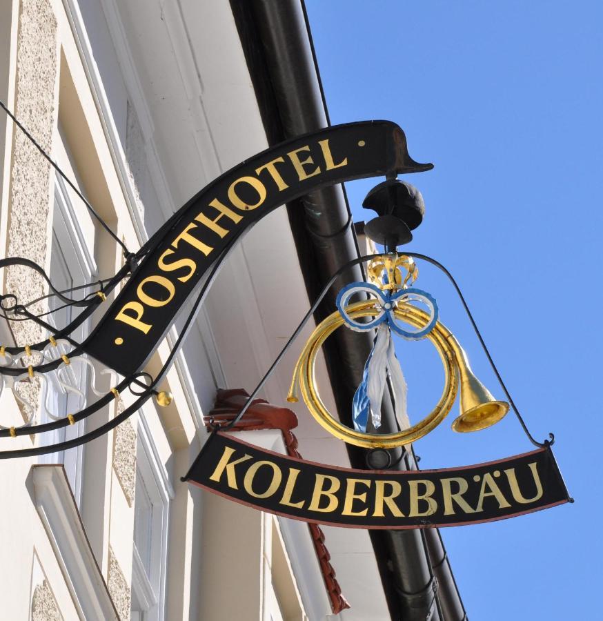 Posthotel Kolberbraeu Bad Tolz Bagian luar foto